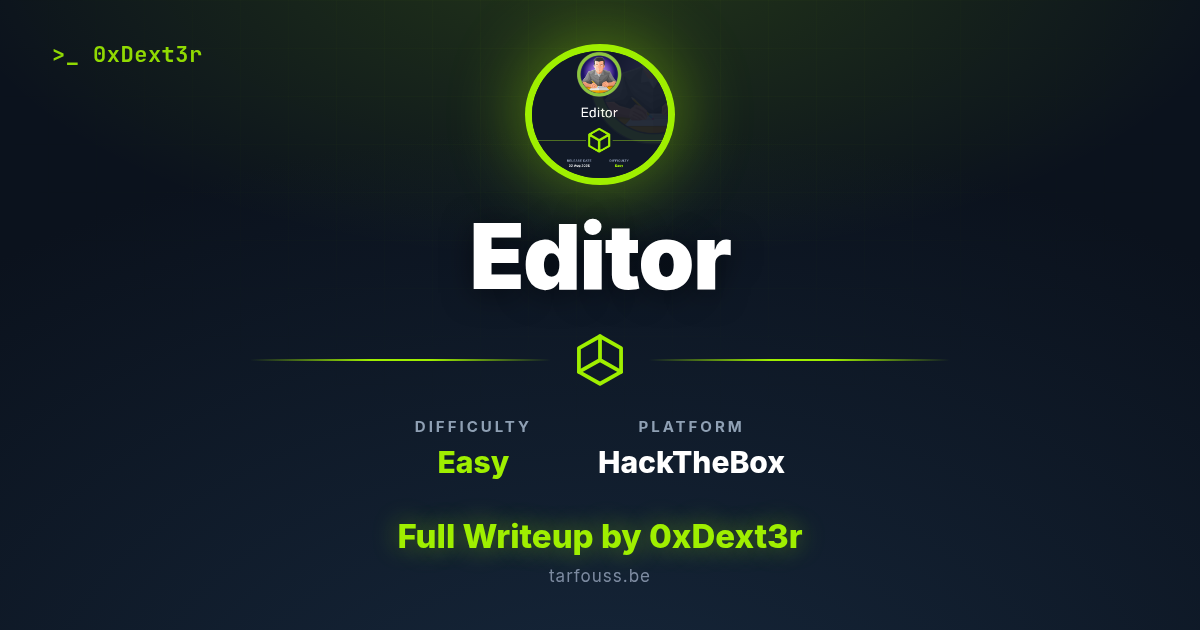 Editor share card