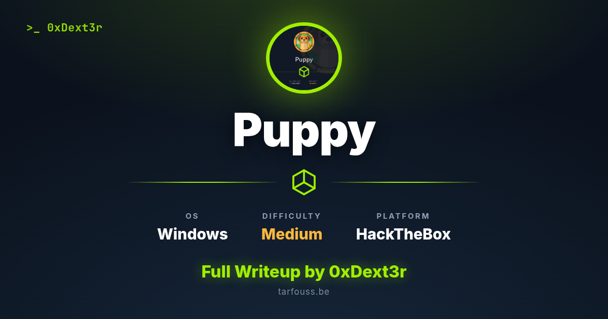 Puppy share card