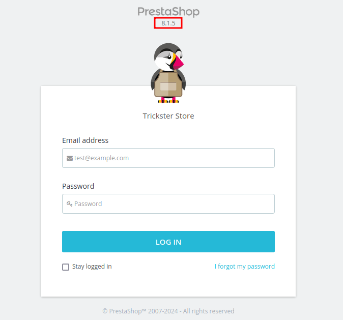 PrestaShop Version